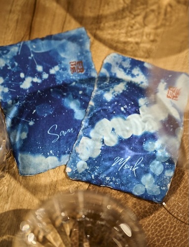 Carved seals and impressions produced during a bespoke programme